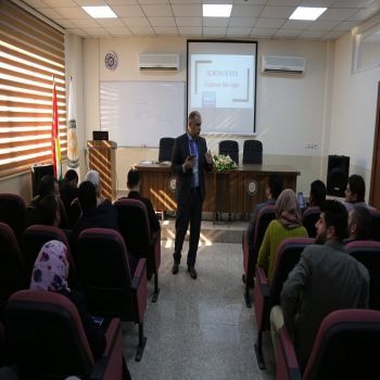 A seminar was held by Dr. Zeravan A. Asaad