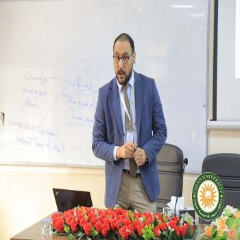 Dr. Nawar Al-Saadi Delivered a seminar