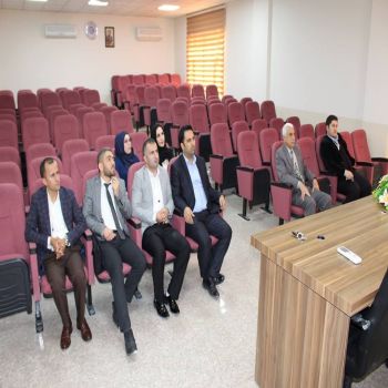 Dr. Reber Hussein Delivered a seminar
