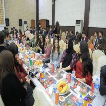 Annual Meeting party for the student of Cihan university-Duhok had been arranged