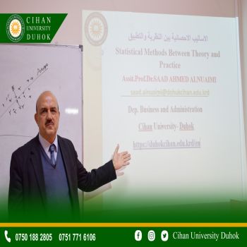 A seminar entitled: Statistical methods between theory and practice