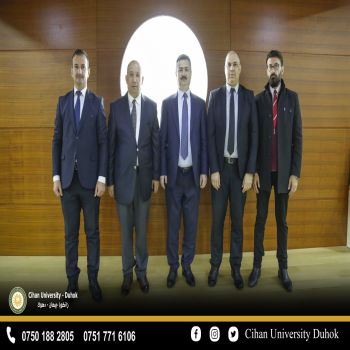 Cihan University - Duhok and interest in strengthening relations with government departments