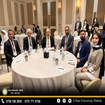 participation of 6 leaders of Cihan University – Duhok opened the international forum entitled “MENA Higher Education Leadership Forum (MENA-HELF)” in Dubai