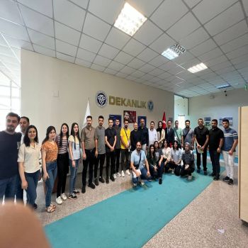 Medical Laboratory department student continuing their training course at Arzenjan University in Turkey