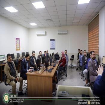 ‏Department of Computer Science at Cihan University-Duhok held a workshop
