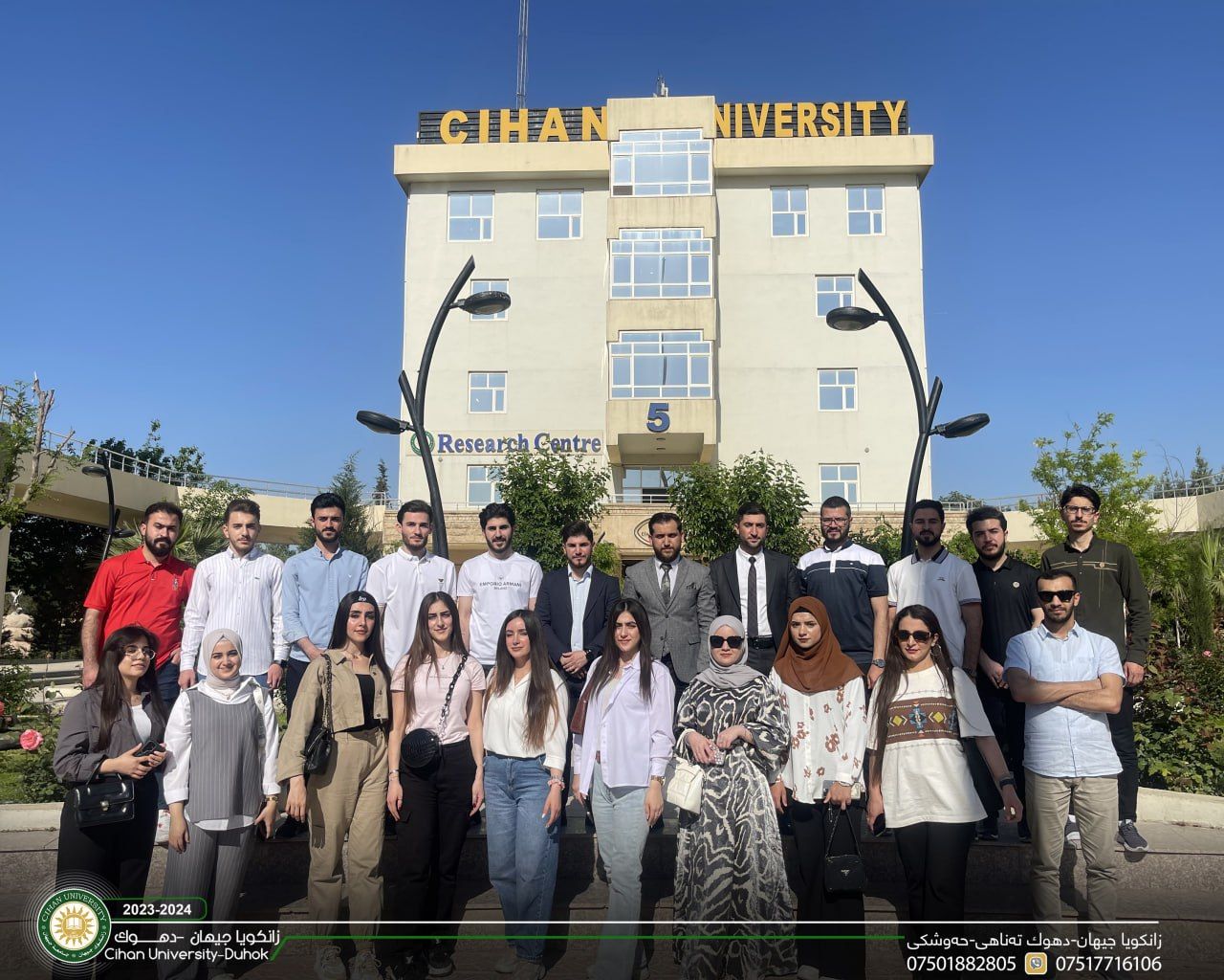 Scientific visit to Cihan University - Erbil