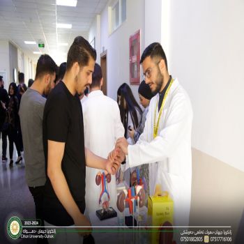 Department of Medical Laboratory held a workshop for the first-stage students