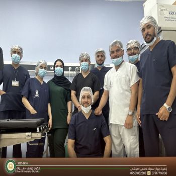 Anesthesia department Visit to Shrian Private Hospital