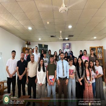 the Scientific Zakat Center, in collaboration with the university's General Education Department and English Language Department, opened an English language course for youths in the Deraluk