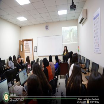 Cihan University-Duhok, General Education Department opened a training course on human development for 60 young participants from Tanahi complex and Hawshke area,