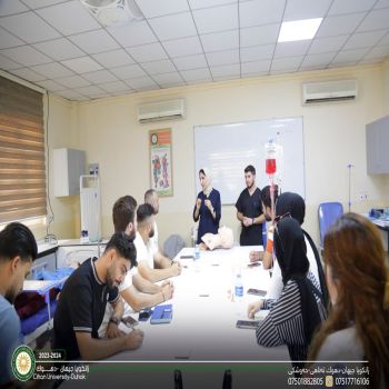 the Anesthesia Department organized a medical training course focused on First Aid Essentials: Life-saving Skills for Everyone.