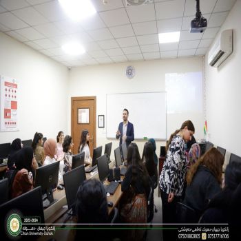 Five other lectures were presented in the human development course in cooperation with the Dohuk Center for the Kurdistan Women’s Union