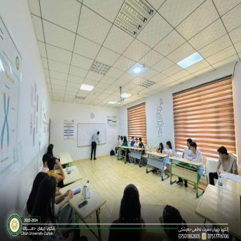 Last lectures were presented human development course for a number of Cihan College School students.