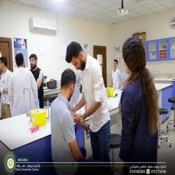 the Department of Medical Laboratory started two new courses titled "Molecular Diagnostics: Techniques and Applications