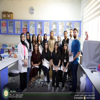 The Medical Laboratories Department finished its course entitled “Laboratory Management and Information System