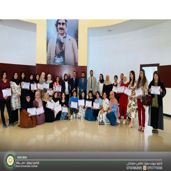 The Human Development Course has come to an end in Zakho city, by General Education Department