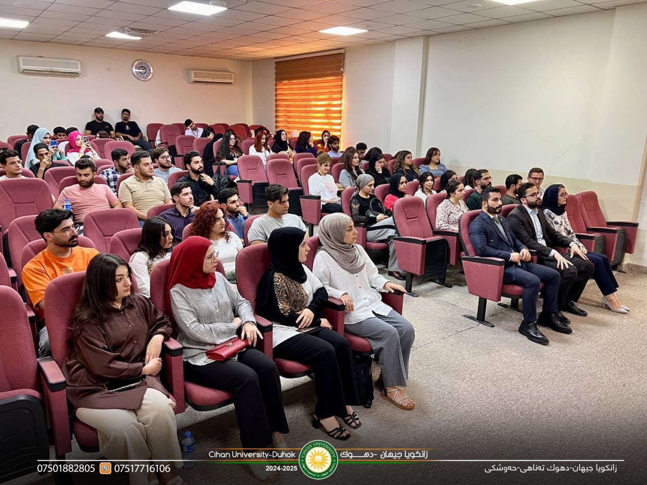 English department at Cihan University-Duhok arranged a workshop entitled "The Problems Faced by Students Learning Turkish as a Foreign Language