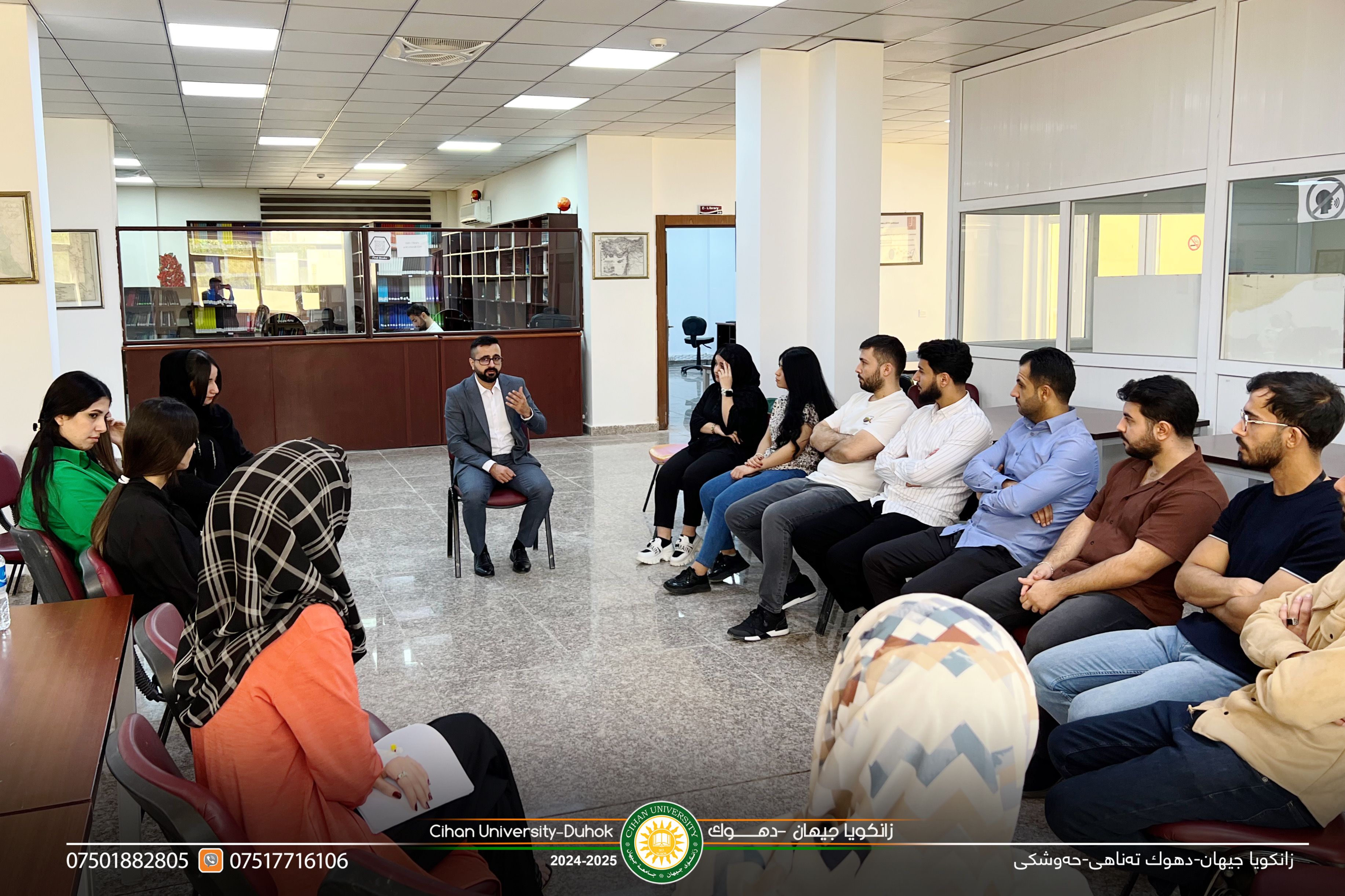 The General Education department held a session for fourth-year students regarding the importance of their final year studies and associated responsibilities