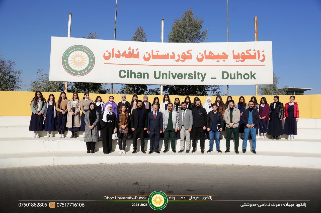 Cihan Academy-Duhok , organized a scientific trip for a group of students of Jivan School from Dumiz