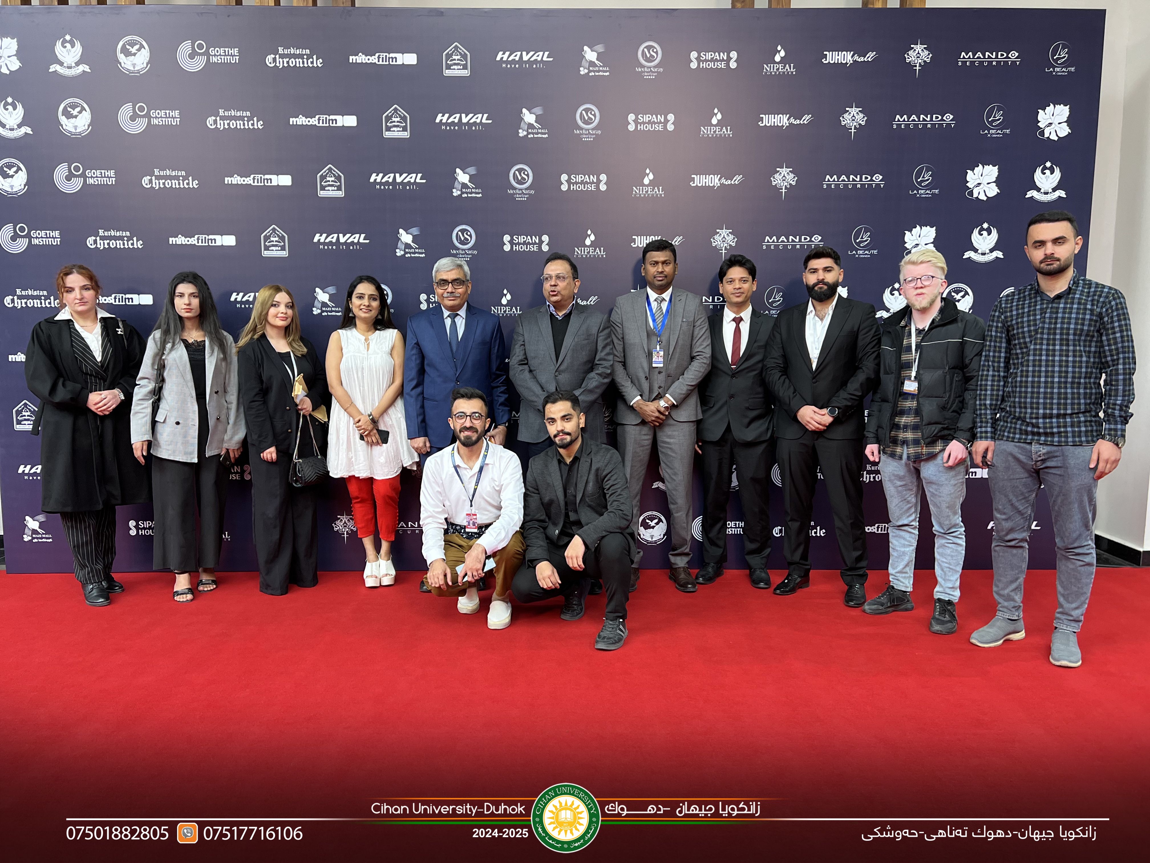 ‏On 14th Dec An academic discussion on the development of Indian cinema and the importance of academic writing and research for cinema was held at the 11th round of the Duhok International Film Festival