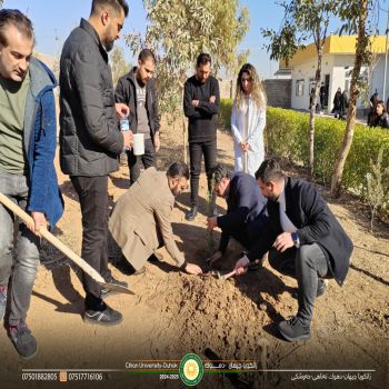 On Wednesday, 8th-Jan Cihan Academy-Duhok organized an environmental activity