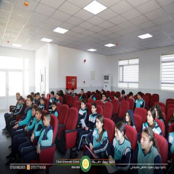 at Cihan International School - Duhok, two seminars were presented