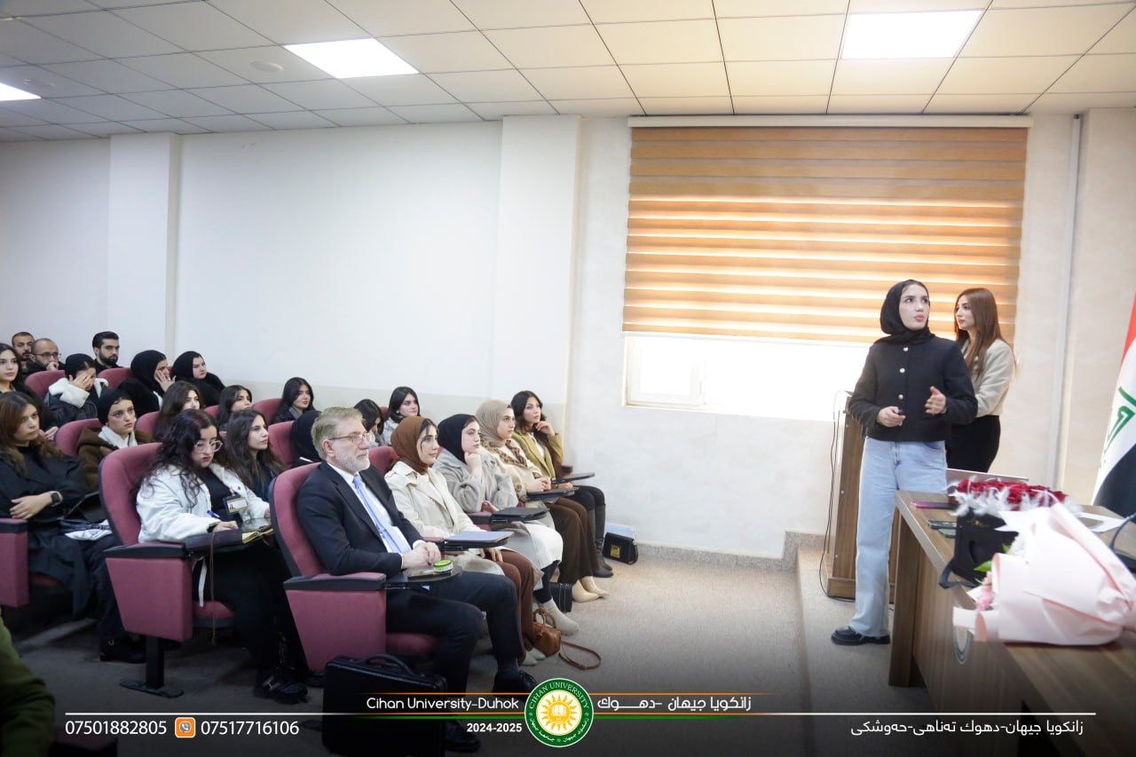 On February 15, 2025, Cihan University-Duhok hosted a workshop on AI in the Healthcare Field, presented by Dr. Kajeen Hassan Jasim, the Dean of the Medical Faculty.