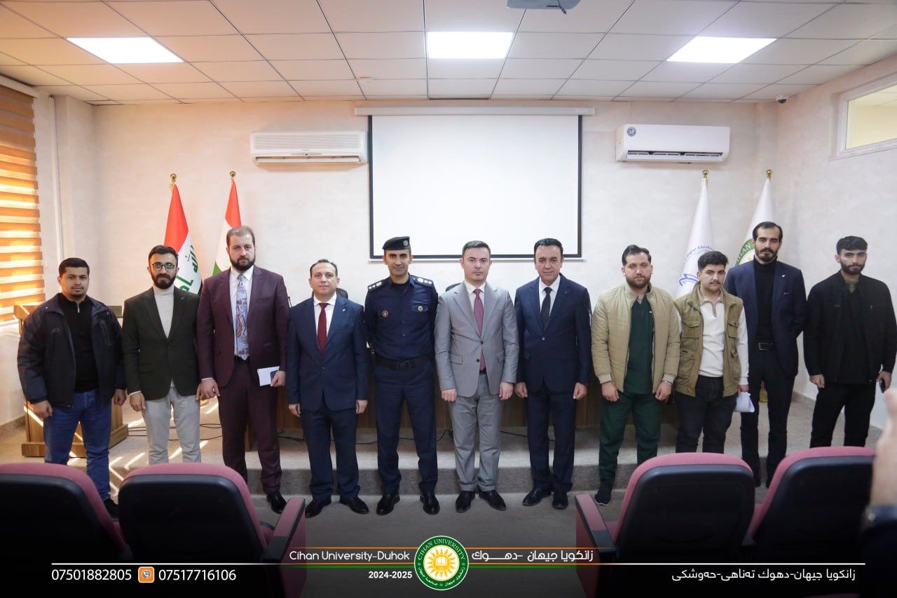 The Directorate of Health and Safety at Cihan University - Duhok conducted a panel in coordination with the Directorate of Civil Defense in Duhok