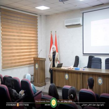 as part of the strategic plan of the Scientific Zakat Foundation at Cihan University – Duhok, a learning course on medical laboratory