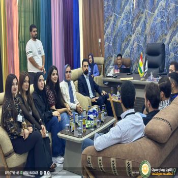 گەشتا زانستى بۆ کارگەها (Duhok Design) ل دهوكێ.