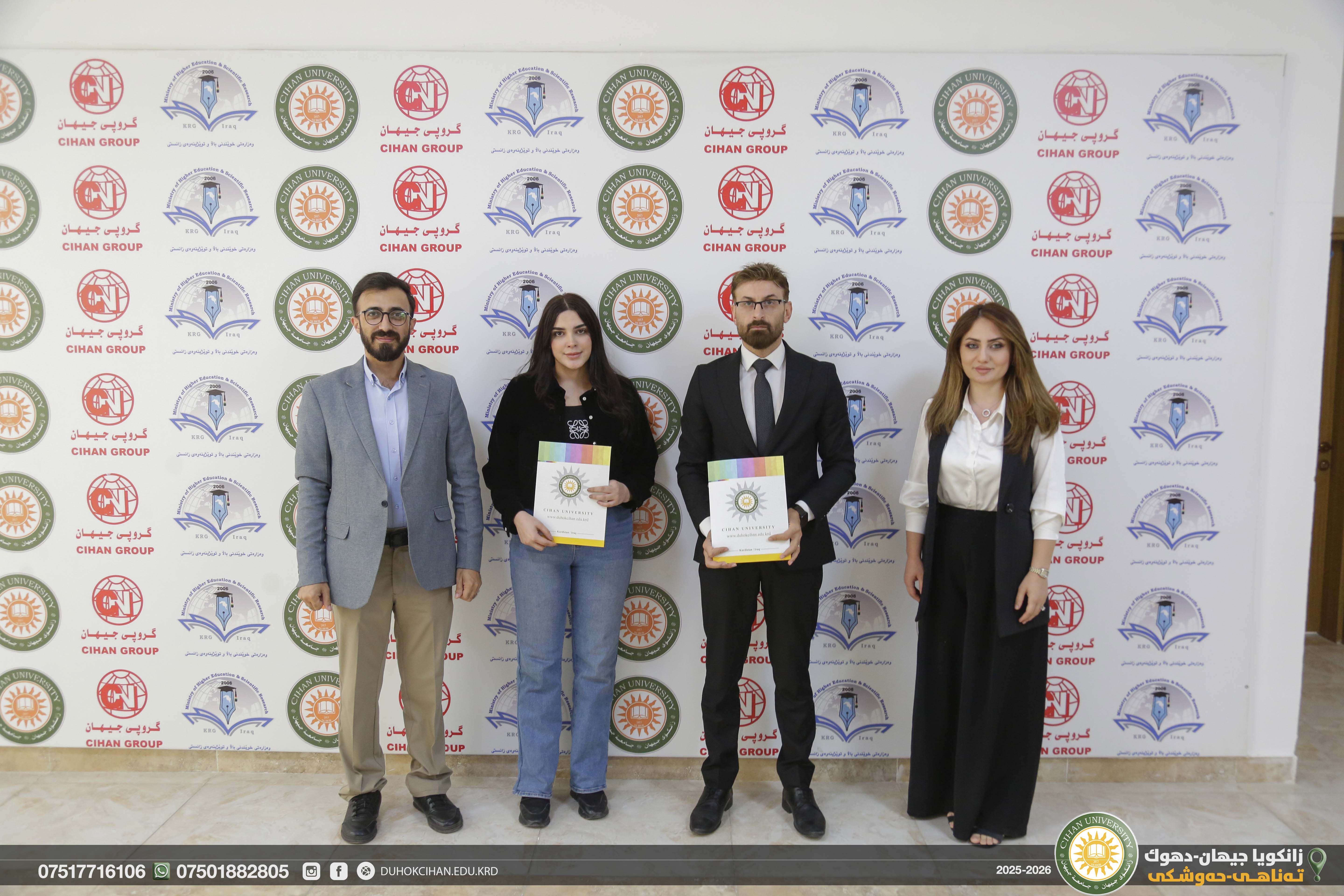 وقّع معهد بينوس مذكرة تفاهم مع جامعة جیهان-دهوك.