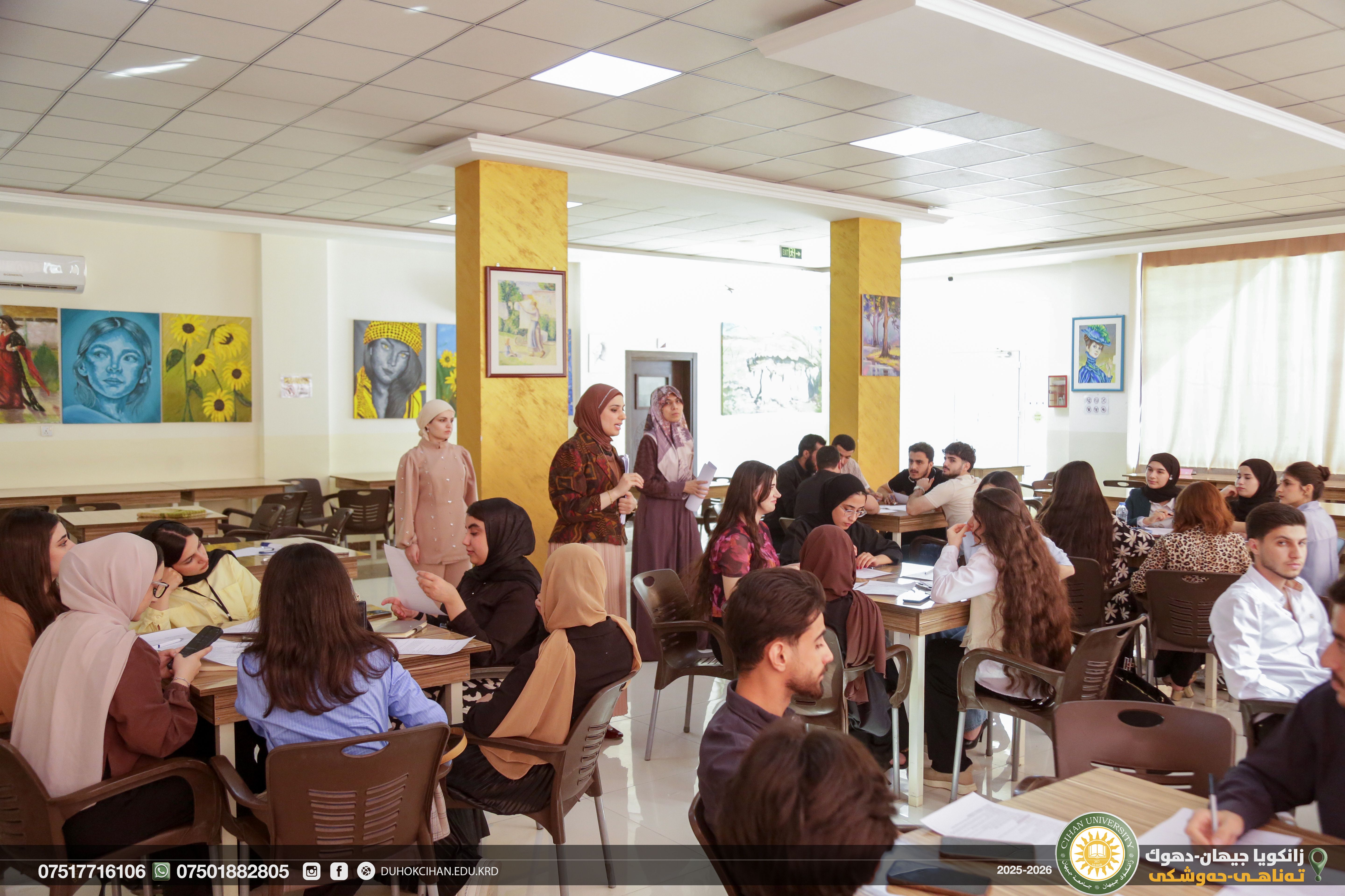 the College of Nursing at Cihan University–Duhok organized a workshop titled “Foundations of Clinical Judgment: Mastering Health History Taking and the Nursing Process