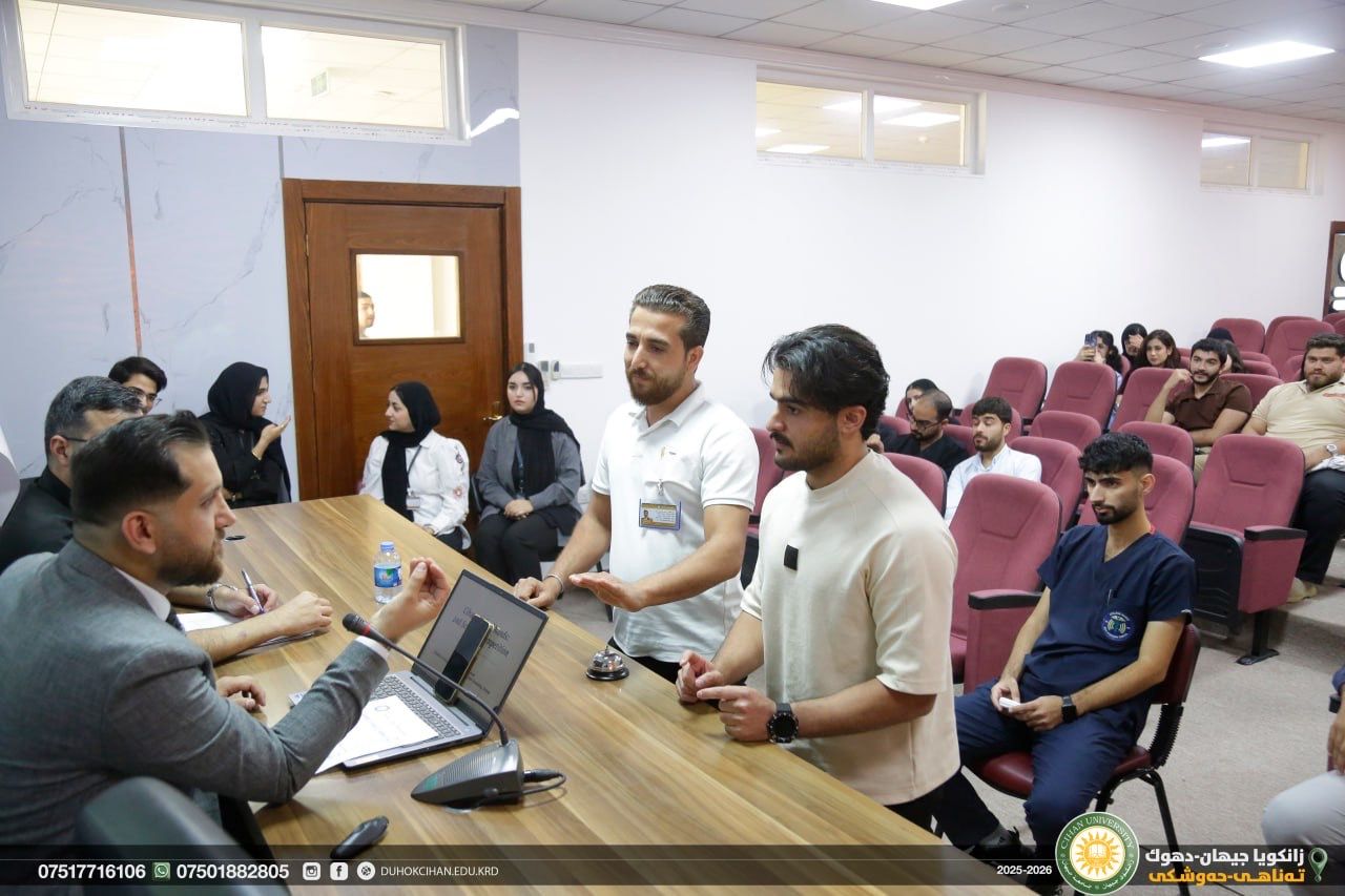 The opening ceremony of the Second Scientific–Medical Competition was held among all stages, groups, and medical departments