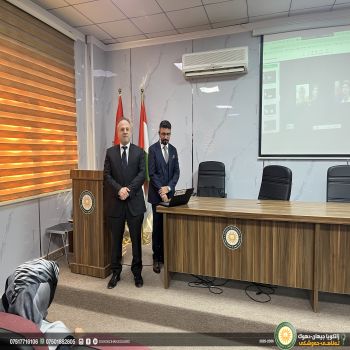 the College of Pharmacy at Cihan University–Duhok held a workshop titled: “AI for Pharmacists: What Every Future Pharmacist Should Know.