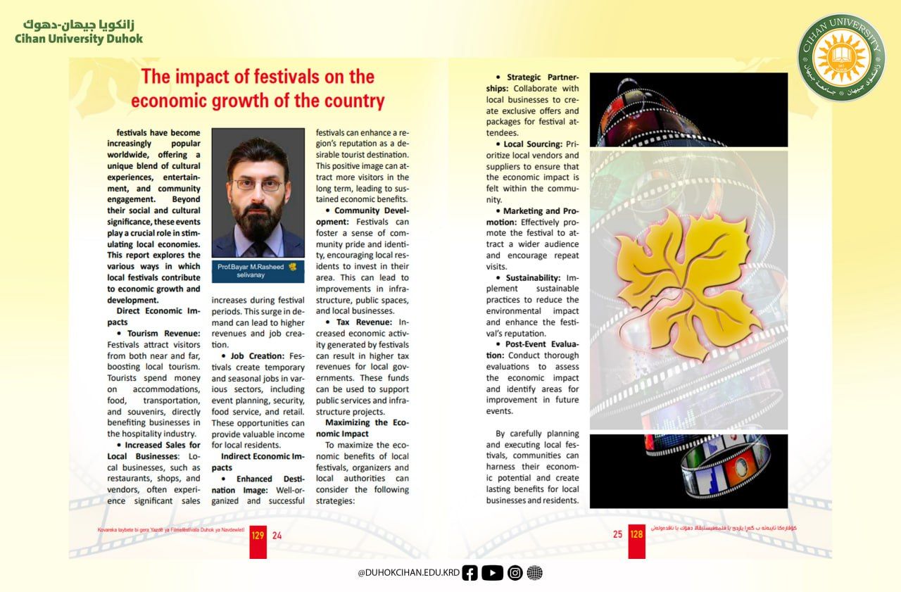 An article by vice president of Cihan University-Duhok