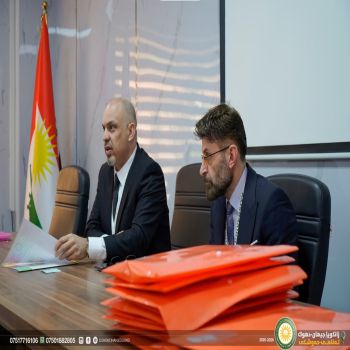 ئەنجامدانا ووركشۆپەكا تایبەت ل دۆر ڕێنمایێن ئەزموونان ل زانكۆیا جیهان-دهۆك
