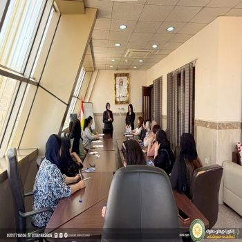 Cihan University-Duhok Organizes a Health Awareness Workshop