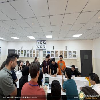 استمرار أعمال الدورة الطبية المتقدمة (الدفعة الثالثة)
