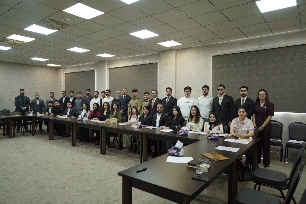 تقديم محاضرتين ضمن دورة "التمكين القانوني الشامل" في جامعة جيهان - دهوك